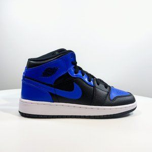 AIR JORDAN 1 MID GS 'HYPER ROYAL'